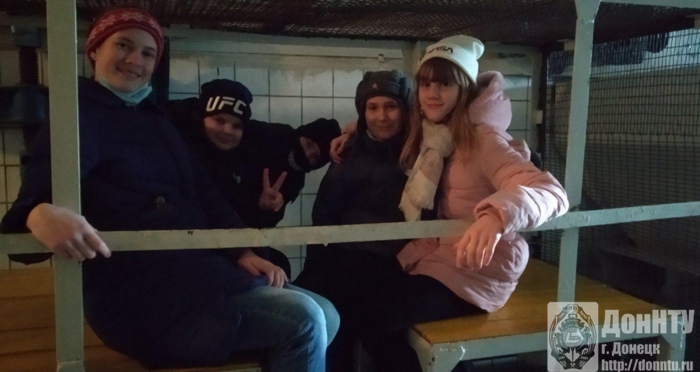 В шахтной вагонетке