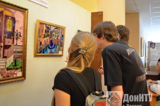 Посетители выставки