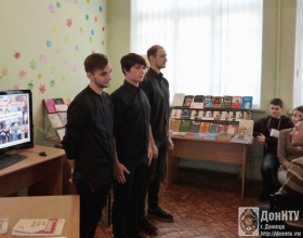 Выступление команды КВН ДонНТУ «Пальцем в небо»