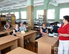 Вручение удостоверений о повышении квалификации
