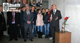 Открытие портрета Владимира Ивановича Дворникова